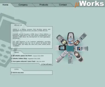 Uworks.net(Free games for your mobile phone) Screenshot