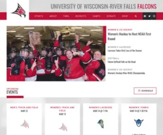 Uwrfsports.com(University of Wisconsin River Falls Athletics) Screenshot