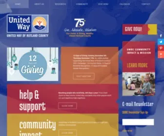 Uwrutlandcounty.org(Creating Stronger & Healthier Communities) Screenshot