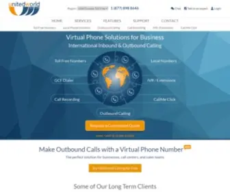 Uwtcallback.com(Cloud Phone System) Screenshot