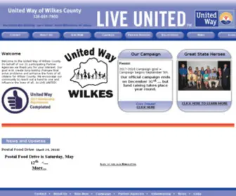 UWWilkes.org(Live United) Screenshot