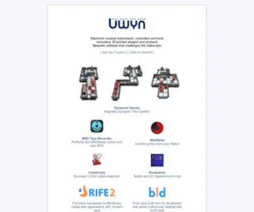 Uwyn.com(Uwyn) Screenshot