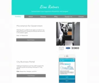 UX-BY-Lisa.com(Lisa ratner) Screenshot