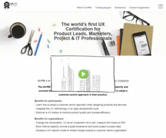 UX-PM.com(International training program by UXalliance) Screenshot
