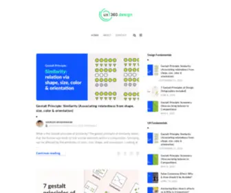 UX360.design(Teaching the foundations of design) Screenshot