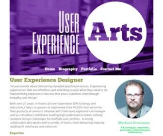 Uxarts.com(User Experience Arts) Screenshot