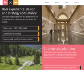 Uxblondon.com(A leading digital agency in London) Screenshot