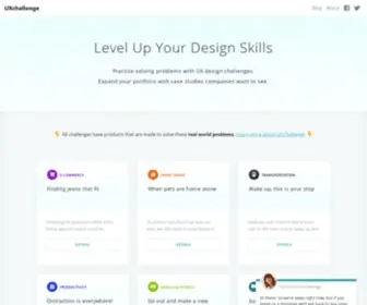 Uxchallenge.co(UX Challenge) Screenshot