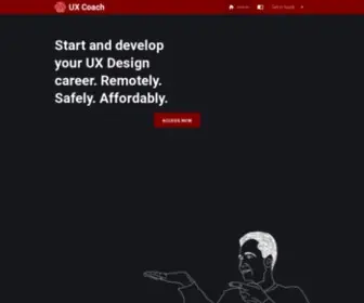 Uxcoach.me(UX Coach) Screenshot