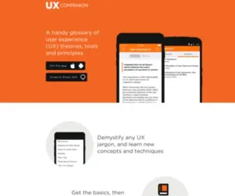 Uxcompanion.com(UX Companion) Screenshot