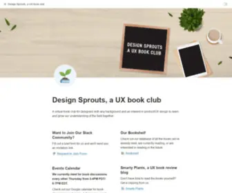 Uxdesignsprouts.xyz(A new tool) Screenshot