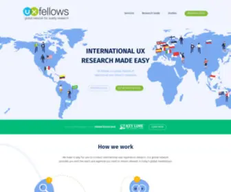 Uxfellows.com(International User Research) Screenshot