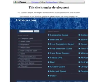 Uxhero.com(Uxhero) Screenshot