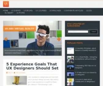 Uxness.in(Design, Usability Articles, Course, Books, Events) Screenshot