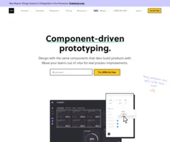 Uxpin.com(Inspired UX Design) Screenshot