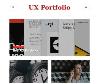 Uxportfolio.cc(UX Portfolio) Screenshot