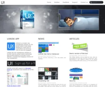 Uxrisk.com(Proactima) Screenshot