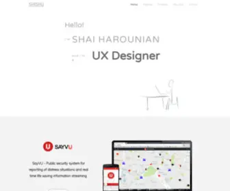 Uxshai.com(Shai Harounian) Screenshot