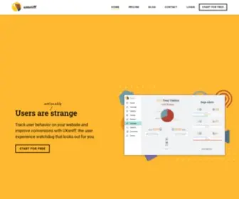 Uxsniff.com(UX Sniff) Screenshot