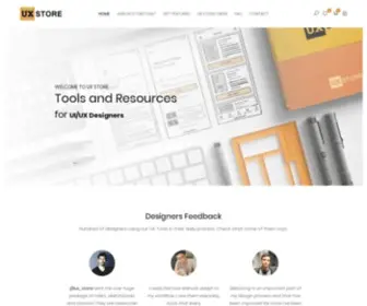 UxStore.com(UX Store or shop) Screenshot