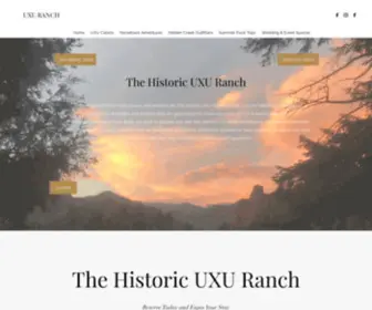 Uxuranch.com(UXU Ranch) Screenshot