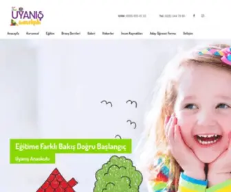 Uyanisanaokulu.com(Konak Uyanış Anaokulu) Screenshot