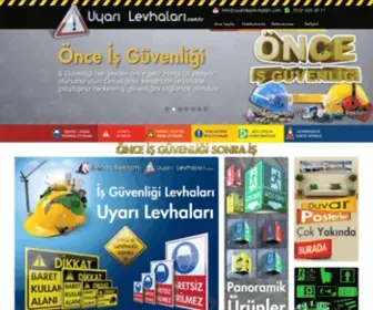 Uyariikazlevhalari.com(Uyarı) Screenshot