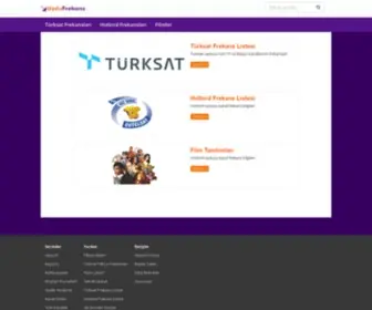 Uydufrekans.com(Türksat) Screenshot