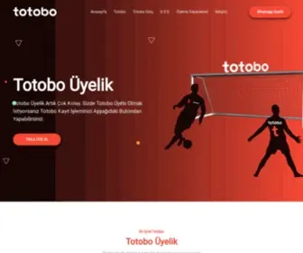 Uyetotobo.com(Totobo Üyelik) Screenshot