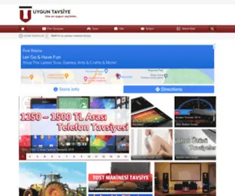 Uyguntavsiye.com(Cep telefonu Led Tv Otel Tavsiye 2020 • En Uygun tavsiyeler için çalışıyoruz) Screenshot