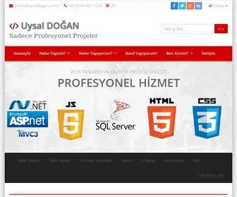 Uysaldogan.com.tr(Yazılım Uzmanı) Screenshot
