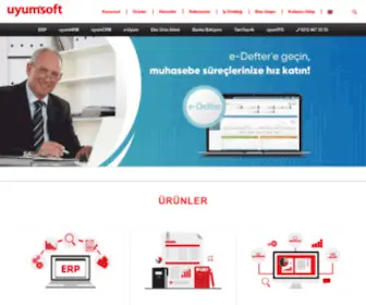 Uyumsoft.com(Uyumsoft Bilgi Sistemleri) Screenshot
