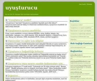 Uyusturucu.info.tr(This site) Screenshot