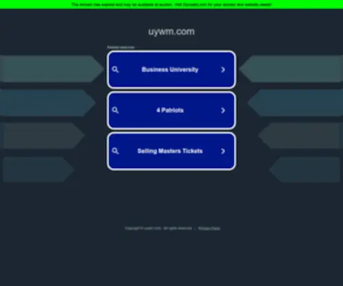 Uywm.com(See related links to what you are looking for) Screenshot