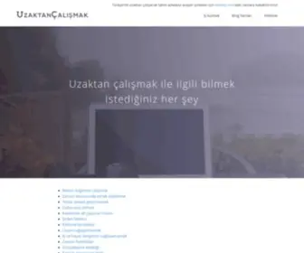 Uzaktancalismak.com(Çalışmak) Screenshot