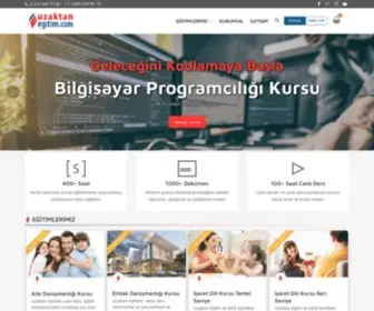 Uzaktanegitim.com(Uzaktan Eğitim) Screenshot