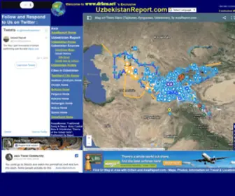Uzbekistanreport.com(Uzbekistan Report) Screenshot
