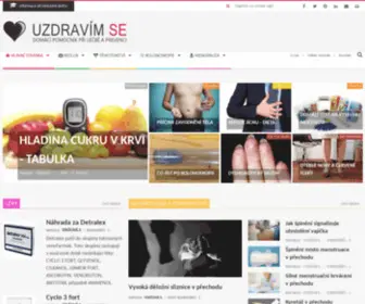 Uzdravimse.cz(Příčiny zavodnění těla. Hladina cukru v krvi) Screenshot