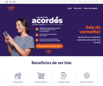 Uzecomvoce.com.br(Uze Cartões) Screenshot