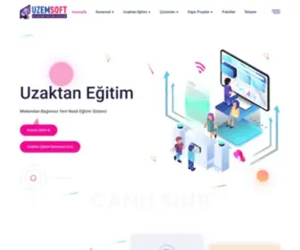 Uzemsoft.com(Uzaktan Eğitim Sistemleri) Screenshot