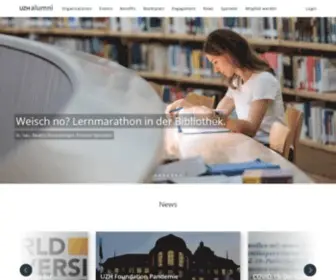 Uzhalumni.ch(UZH-Alumni-Community) Screenshot