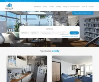 Uzlis-Nieruchomosci.pl(UŻLIS) Screenshot