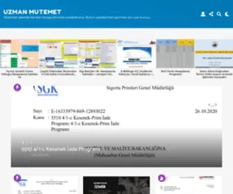 Uzmanmutemet.com(Uzman Mutemet) Screenshot