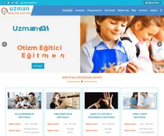 Uzmanonlineegitim.com(Anasayfa) Screenshot