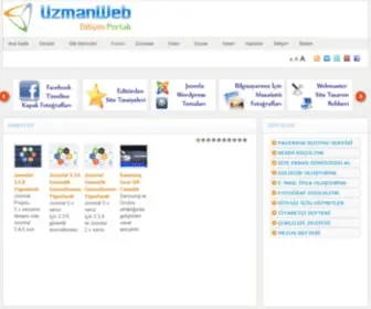 Uzmanweb.net(Ana Sayfa) Screenshot