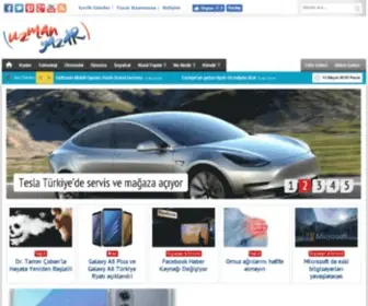 Uzmanyazar.com(Uzman yazarlardan günlük hayata dair yorumlar) Screenshot