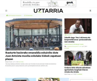 Uztarria.com(Azpeitiko ataiye) Screenshot