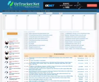 Uztracker.net(домен) Screenshot