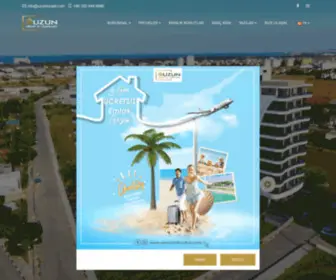 Uzunconstruction.com(Uzun Construction and Estate Agency) Screenshot