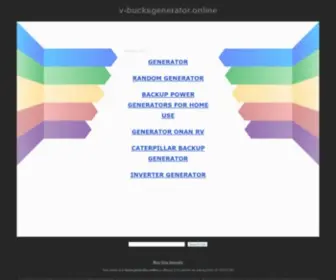 V-Bucksgenerator.online(V Bucksgenerator online) Screenshot